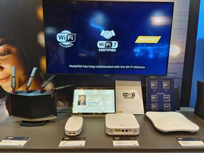 MediaTek 持續拓展 Wi-Fi 7 全球生態系統，首批認證產品閃耀 CES 2024